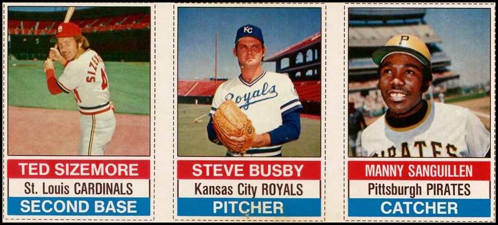 24 Ted Sizemore Steve Busby Manny Sanguillen